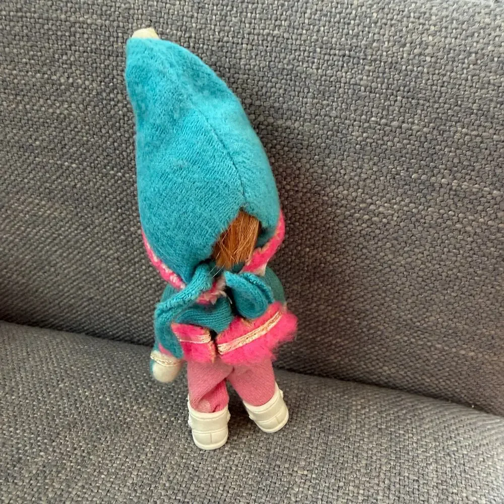 Vintage Liddle Kiddles Freezy Sliddle Doll, Clothes, Sled 1960s
